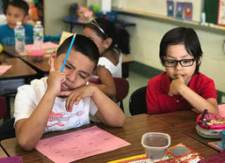 Students in classroom