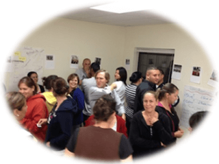 Conversation Circles in Action